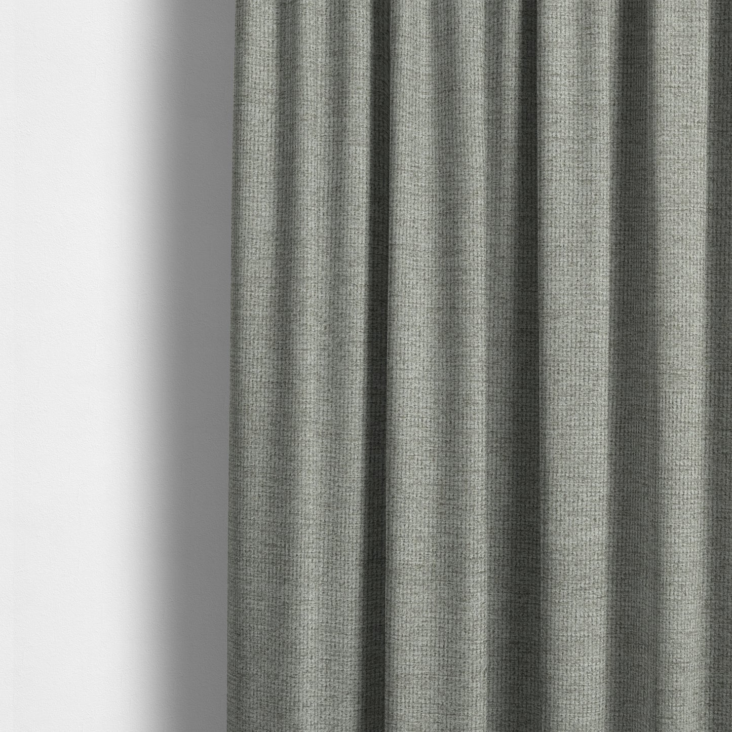 Eddison Soft Weave Water Repellent Treated Material Off White Colour Upholstery Fabric CTR-1360 - Made To Measure Curtains