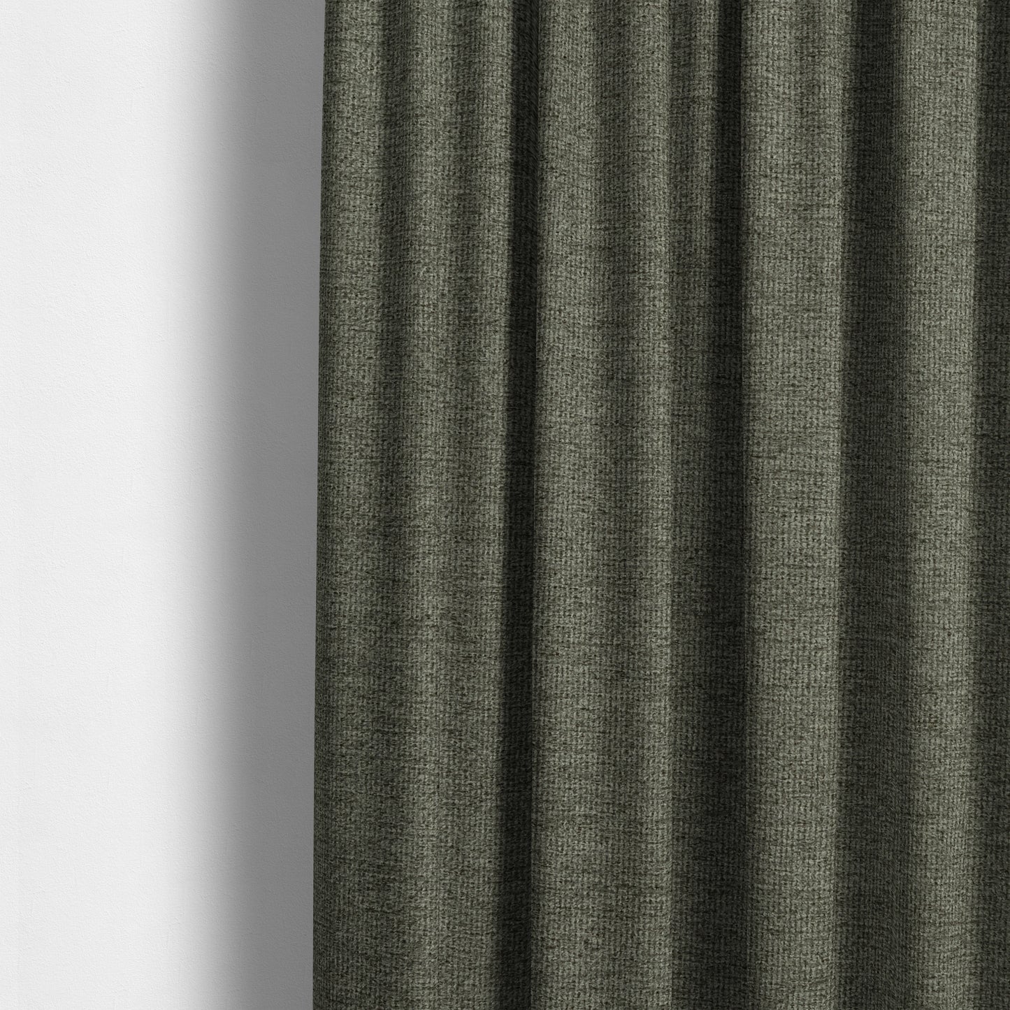 Eddison Soft Weave Water Repellent Treated Material Pebble Grey Colour Upholstery Fabric CTR-1361 - Made To Measure Curtains