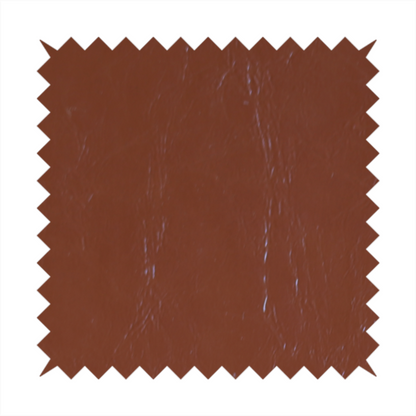 Padua Faux Leather Glossy Effect In Tan Brown Colour CTR-1363