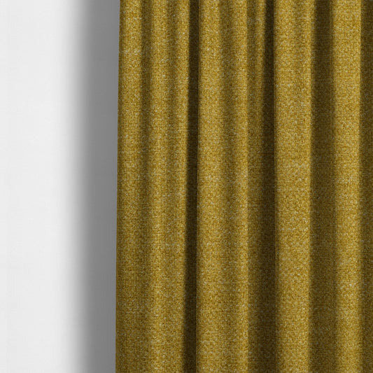 Malta Basket Weave Material Yellow Colour Upholstery Fabric CTR-1363 - Made To Measure Curtains