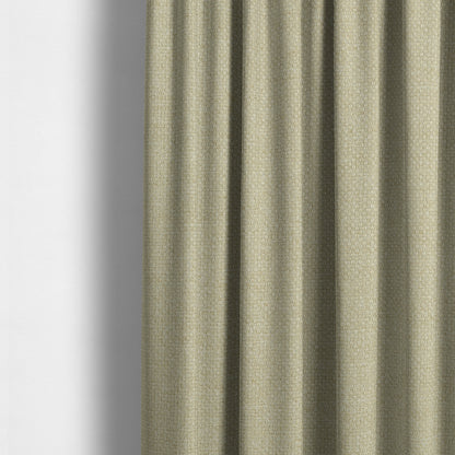 Malta Basket Weave Material Cream Colour Upholstery Fabric CTR-1365 - Made To Measure Curtains