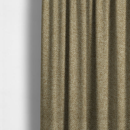 Malta Basket Weave Material Caramel Brown Colour Upholstery Fabric CTR-1367 - Made To Measure Curtains