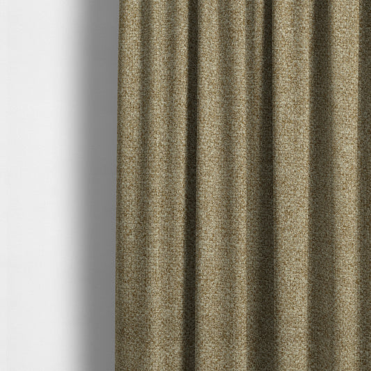 Malta Basket Weave Material Caramel Brown Colour Upholstery Fabric CTR-1367 - Made To Measure Curtains