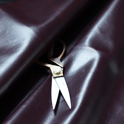 Padua Faux Leather Glossy Effect In Purple Colour CTR-1368