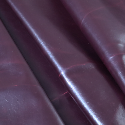 Padua Faux Leather Glossy Effect In Purple Colour CTR-1368