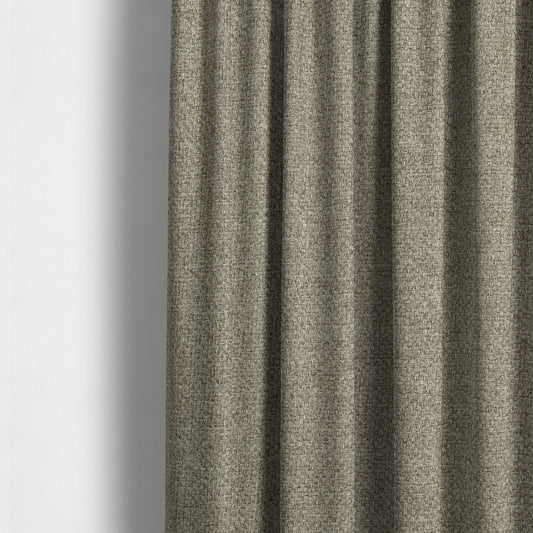 Malta Basket Weave Material Cloud Silver Colour Upholstery Fabric CTR-1370 - Made To Measure Curtains