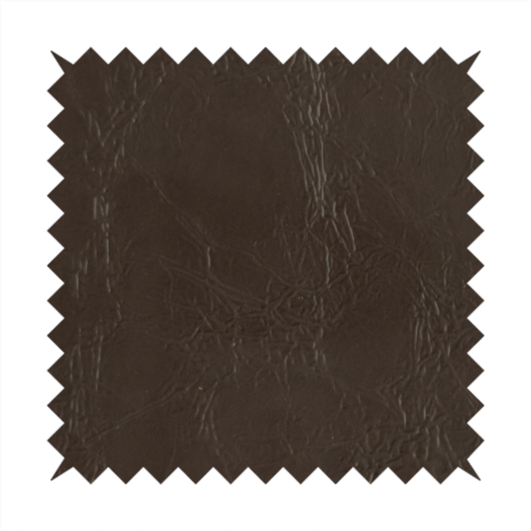 Padua Faux Leather Glossy Effect In Chocolate Brown Colour CTR-1371