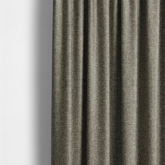 Malta Basket Weave Material Pebble Grey Colour Upholstery Fabric CTR-1371 - Made To Measure Curtains