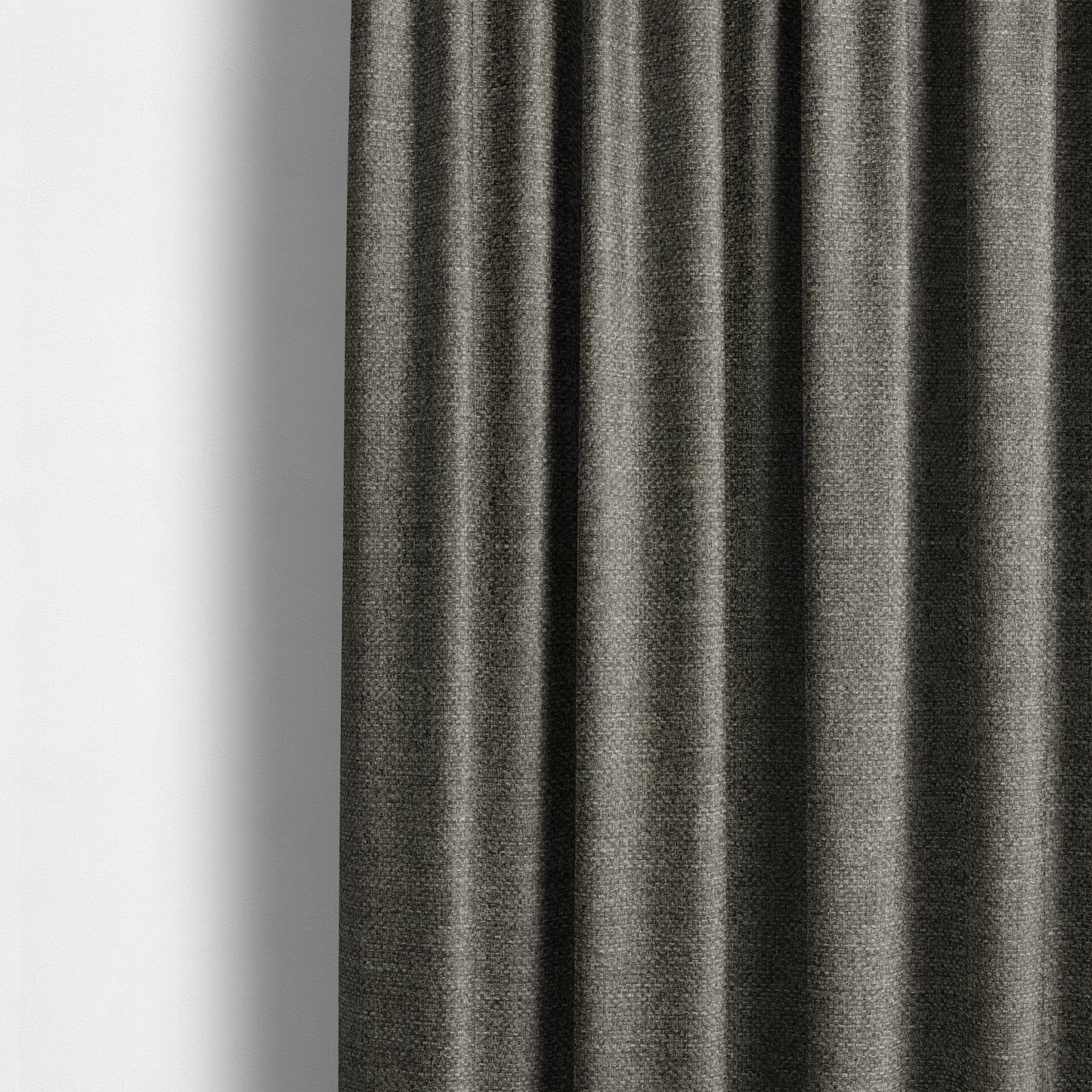 Malta Basket Weave Material Steel Grey Colour Upholstery Fabric CTR-1372 - Made To Measure Curtains