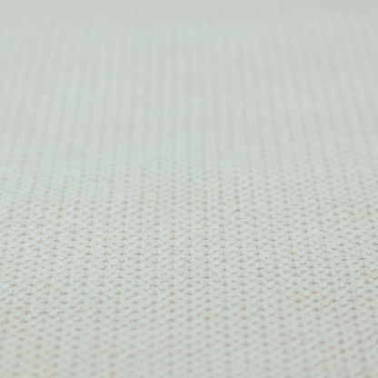 Chicago Bobble Effect Chenille Upholstery Fabric Light Beige Colour CTR-1373
