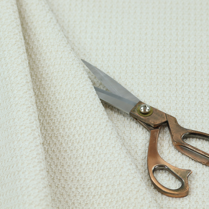 Chicago Bobble Effect Chenille Upholstery Fabric Light Beige Colour CTR-1373