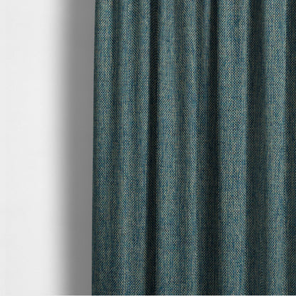 Monaco Fine Plain Weave Ocean Blue Upholstery Fabric CTR-1400 - Made To Measure Curtains