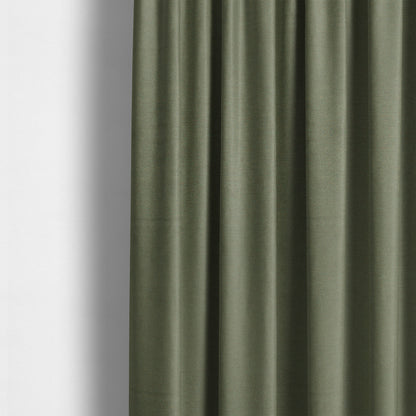 Monaco Fine Plain Weave Green Upholstery Fabric CTR-1401 - Made To Measure Curtains