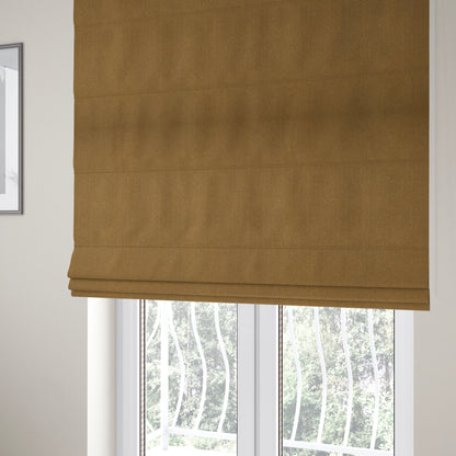 Monaco Fine Plain Weave Yellow Upholstery Fabric CTR-1404 - Roman Blinds