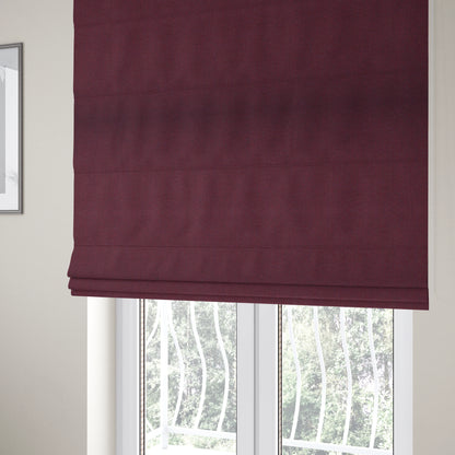 Monaco Fine Plain Weave Purple Upholstery Fabric CTR-1407 - Roman Blinds