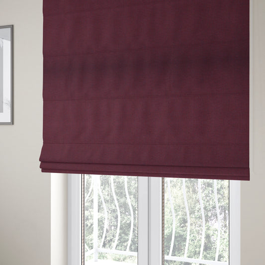 Monaco Fine Plain Weave Purple Upholstery Fabric CTR-1407 - Roman Blinds