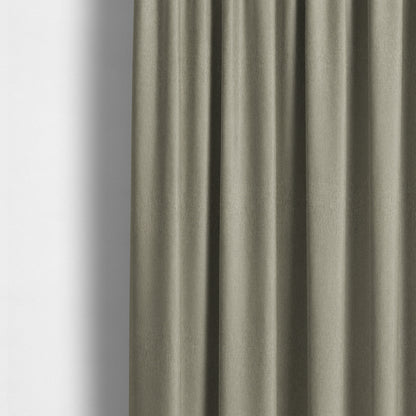 Monaco Fine Plain Weave Grey Beige Upholstery Fabric CTR-1410 - Made To Measure Curtains