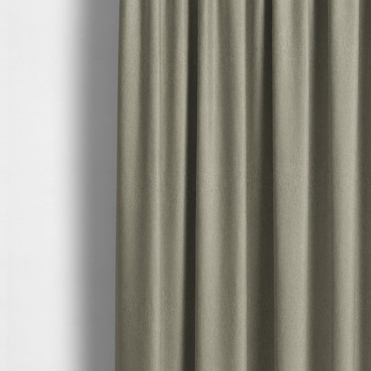 Monaco Fine Plain Weave Grey Beige Upholstery Fabric CTR-1410 - Made To Measure Curtains