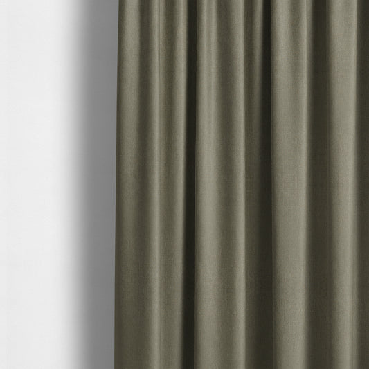 Monaco Fine Plain Weave Grey Upholstery Fabric CTR-1411 - Made To Measure Curtains