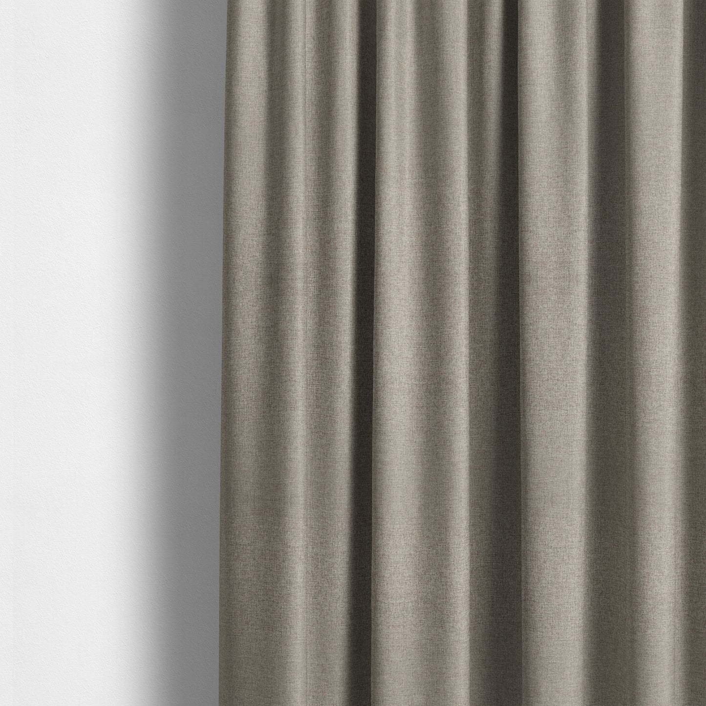 Monaco Fine Plain Weave Grey White Upholstery Fabric CTR-1415 - Made To Measure Curtains