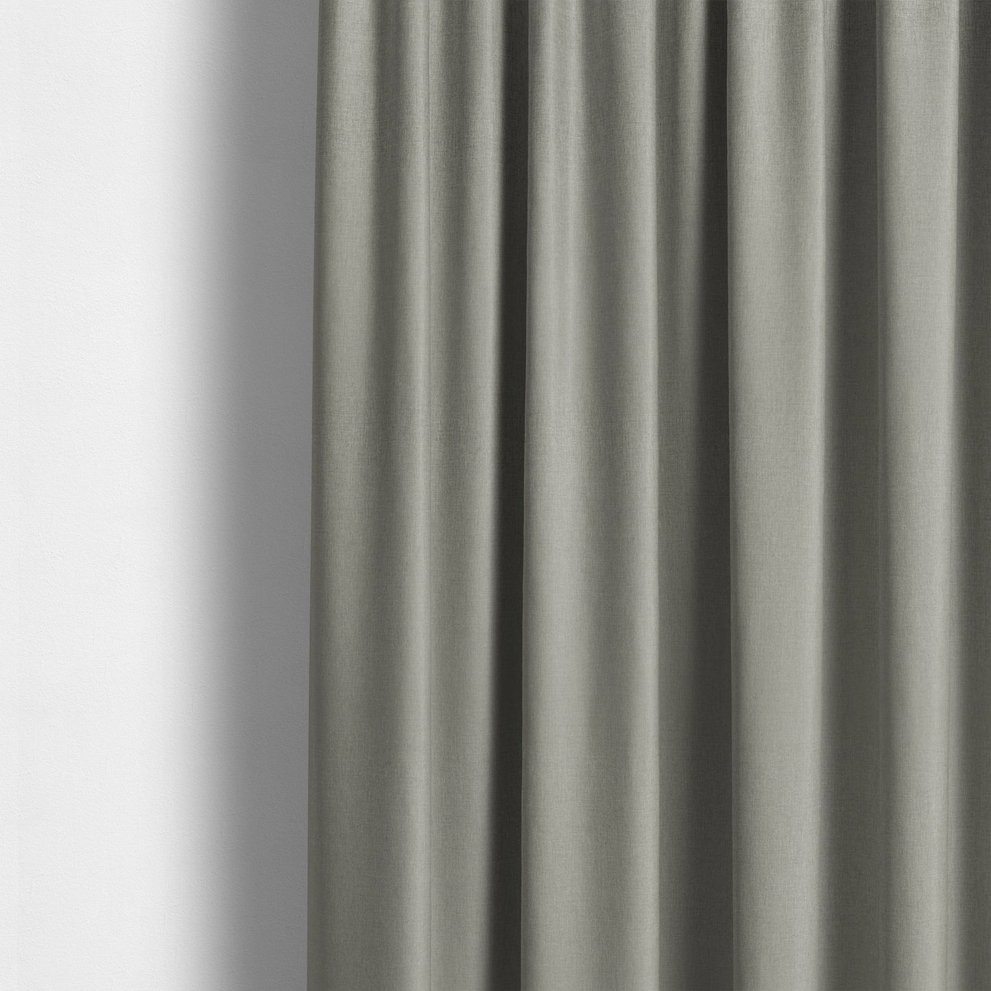 Monaco Fine Plain Weave Silver White Upholstery Fabric CTR-1416 - Made To Measure Curtains