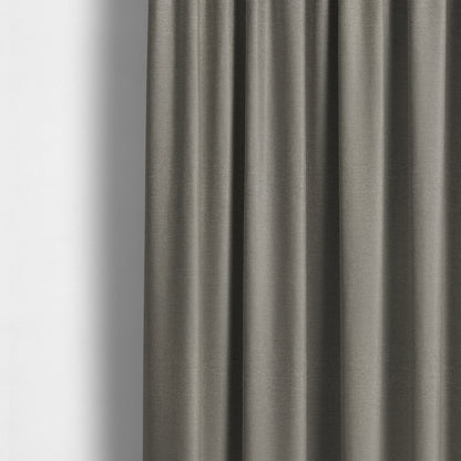 Monaco Fine Plain Weave Grey White Upholstery Fabric CTR-1417 - Made To Measure Curtains