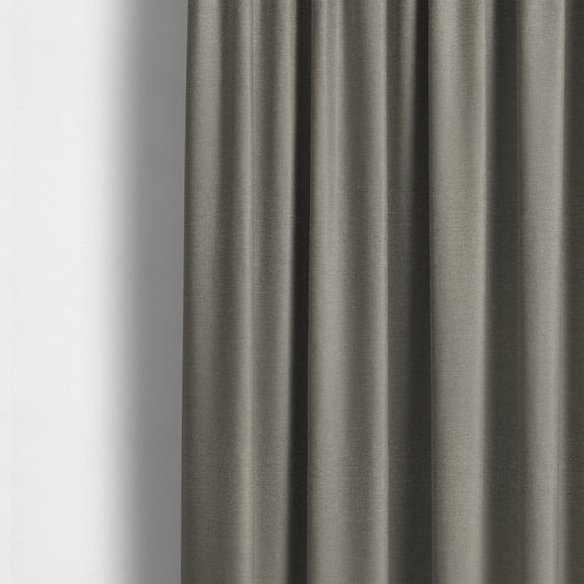 Monaco Fine Plain Weave Grey White Upholstery Fabric CTR-1417 - Made To Measure Curtains