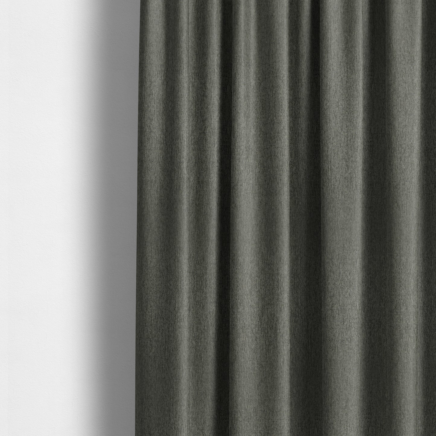 Monaco Fine Plain Weave Grey Upholstery Fabric CTR-1420 - Made To Measure Curtains