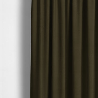 Bali Soft Texture Plain Water Repellent Dark Brown Upholstery Fabric CTR-1424 - Made To Measure Curtains