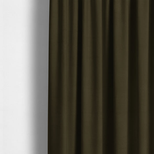 Bali Soft Texture Plain Water Repellent Dark Brown Upholstery Fabric CTR-1424 - Made To Measure Curtains