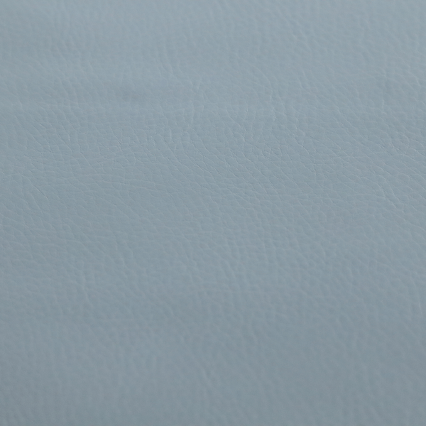 Gorizia Faux Leather Plain Grain Effect In Blue Colour Upholstery Fabric CTR-1430