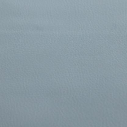 Gorizia Faux Leather Plain Grain Effect In Blue Colour Upholstery Fabric CTR-1430