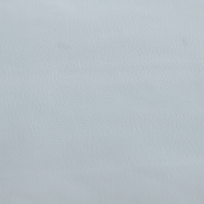 Gorizia Faux Leather Plain Grain Effect In White Colour Upholstery Fabric CTR-1433