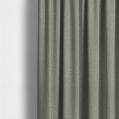 Bali Soft Texture Plain Water Repellent Silver Upholstery Fabric CTR-1433 - Made To Measure Curtains