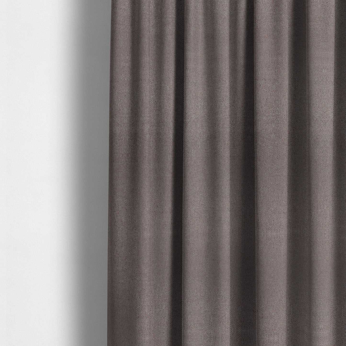 Summer Textured Weave Clean Easy Brown With Purple Upholstery Fabric CTR-1438 - Made To Measure Curtains