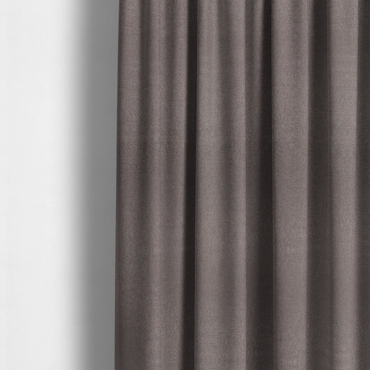 Summer Textured Weave Clean Easy Brown With Purple Upholstery Fabric CTR-1438 - Made To Measure Curtains