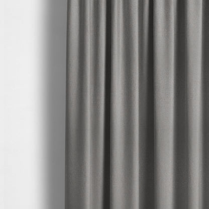 Summer Textured Weave Clean Easy Grey Upholstery Fabric CTR-1446 - Made To Measure Curtains