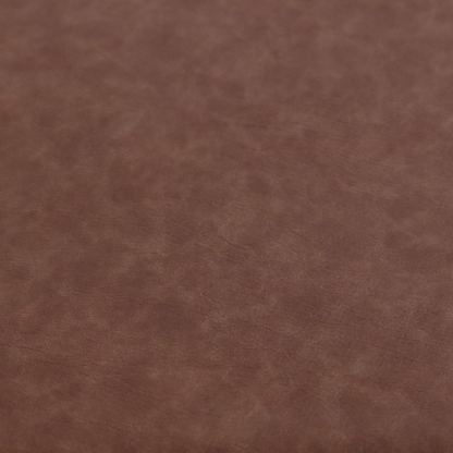 Palermo Faux Leather Aged Effect In Mocha Colour Upholstery Fabric CTR-1450