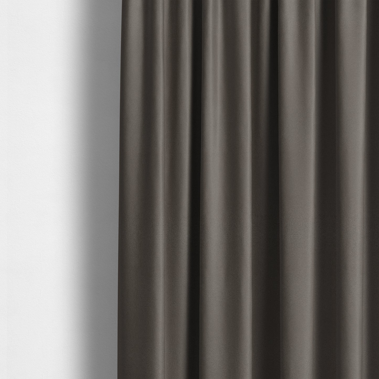 Dabhel Plain Weave Water Repellent Brown Upholstery Fabric CTR-1450 - Made To Measure Curtains