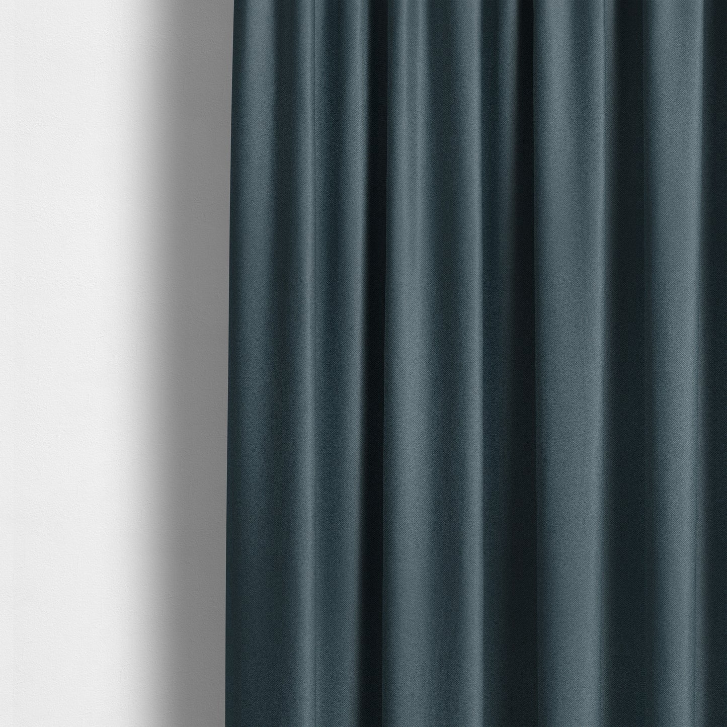 Dabhel Plain Weave Water Repellent Navy Blue Upholstery Fabric CTR-1454 - Made To Measure Curtains