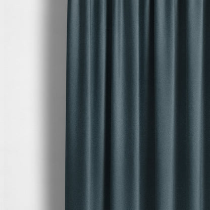 Dabhel Plain Weave Water Repellent Navy Blue Upholstery Fabric CTR-1454 - Made To Measure Curtains