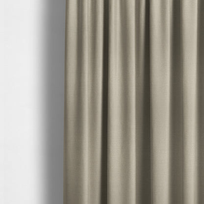 Sydney Linen Effect Chenille Plain Water Repellent Beige Upholstery Fabric CTR-1459 - Made To Measure Curtains