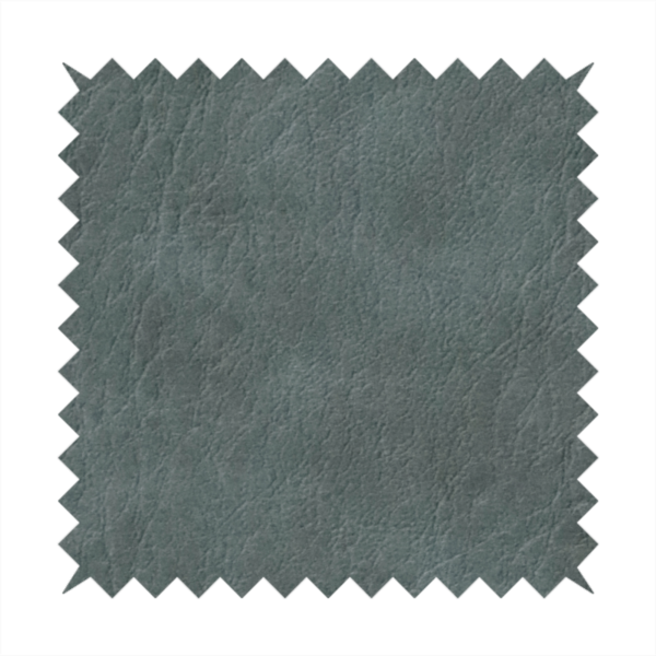 Palermo Faux Leather Aged Effect In Grey Colour Upholstery Fabric CTR-1460