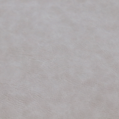Palermo Faux Leather Aged Effect In Cream Colour Upholstery Fabric CTR-1461