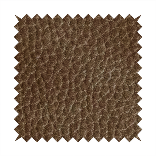 Ortona Faux Leather Malted Effect In Light Brown Colour Upholstery Fabric CTR-1463
