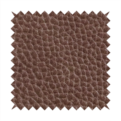 Ortona Faux Leather Malted Effect In Tan Brown Colour Upholstery Fabric CTR-1464