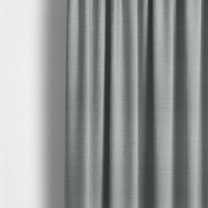 Sydney Linen Effect Chenille Plain Water Repellent Sky Blue Upholstery Fabric CTR-1466 - Made To Measure Curtains