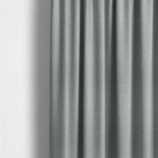 Sydney Linen Effect Chenille Plain Water Repellent Sky Blue Upholstery Fabric CTR-1466 - Made To Measure Curtains