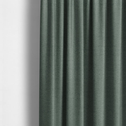 Boston Flat Weave Green Recycled Upholstery Fabric CTR-1470 - Made To Measure Curtains