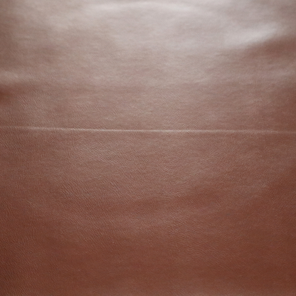 Sulmona Faux Leather Smooth Effect In Orange Colour Upholstery Fabric CTR-1476